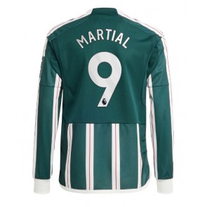 Manchester United Anthony Martial #9 Gostujuci Dres 2023-24 Dugim Rukavima